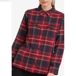 Patagonia Fjord Flannel - Maroon